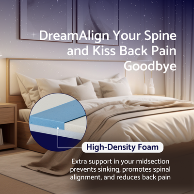 DreamAlign Back Relief Mattress Topper